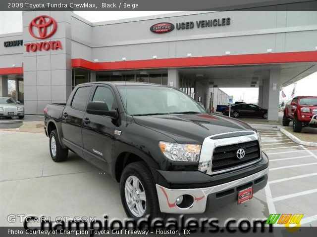 2008 Toyota Tundra CrewMax in Black