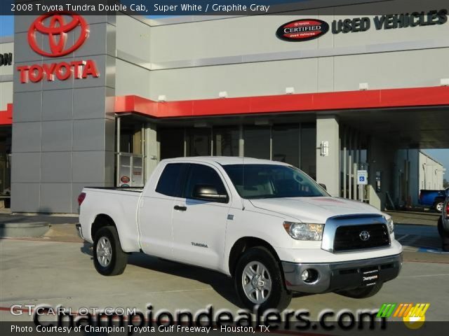 2008 Toyota Tundra Double Cab in Super White