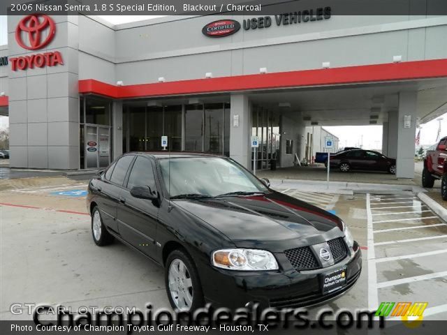 2006 Nissan Sentra 1.8 S Special Edition in Blackout