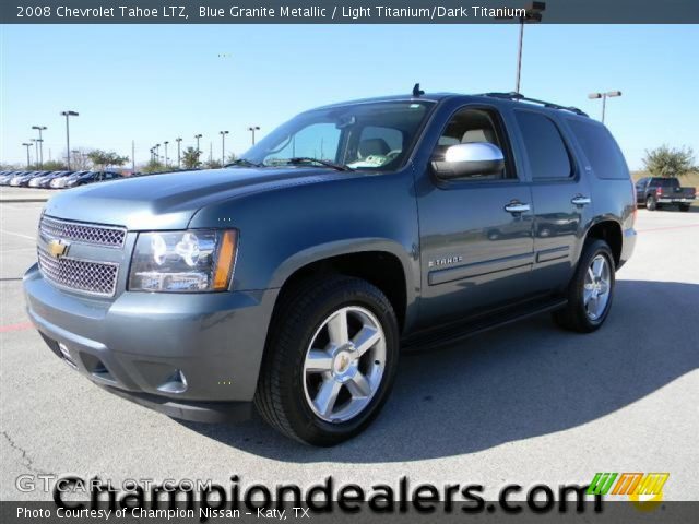 2008 Chevrolet Tahoe LTZ in Blue Granite Metallic