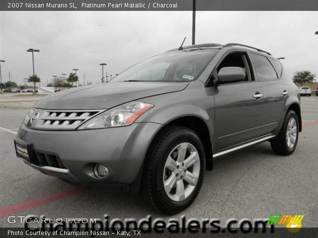 2007 Nissan Murano SL in Platinum Pearl Matallic