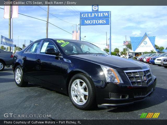 2008 Cadillac CTS Sedan in Black Raven