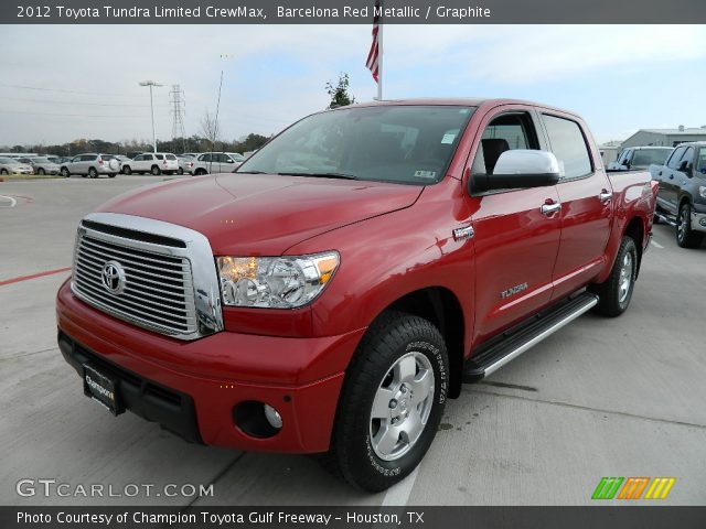 2012 Toyota Tundra Limited CrewMax in Barcelona Red Metallic
