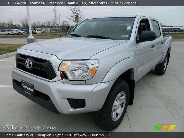 2012 Toyota Tacoma SR5 Prerunner Double Cab in Silver Streak Mica