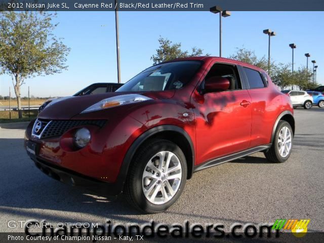 2012 Nissan Juke SL in Cayenne Red