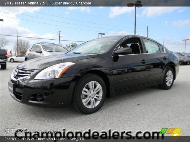 2012 Nissan Altima 2.5 S in Super Black