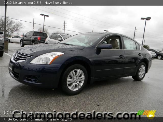 2012 Nissan Altima 2.5 S in Navy Blue