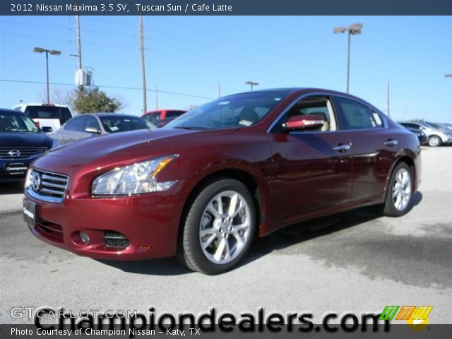 2012 Nissan Maxima 3.5 SV in Tuscan Sun