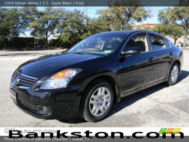 2009 Nissan Altima 2.5 S in Super Black