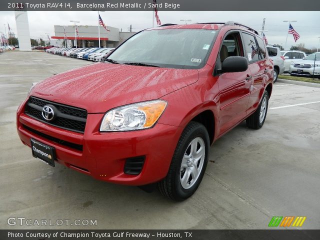 2011 Toyota RAV4 I4 in Barcelona Red Metallic