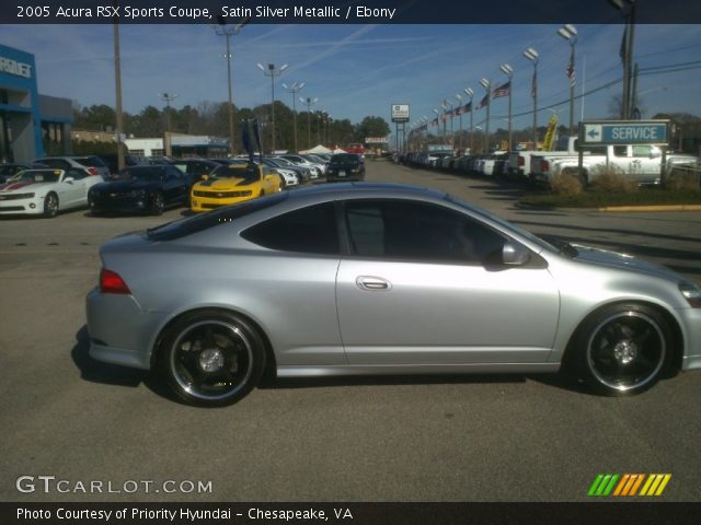 2005 Acura RSX Sports Coupe in Satin Silver Metallic