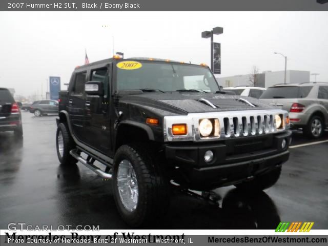 2007 Hummer H2 SUT in Black