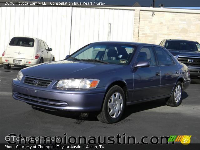 2000 Toyota Camry LE in Constellation Blue Pearl