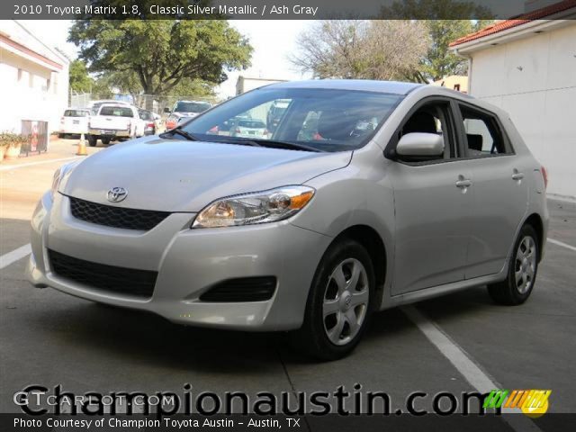 2010 Toyota Matrix 1.8 in Classic Silver Metallic