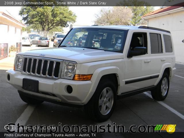 2008 Jeep Commander Sport in Stone White