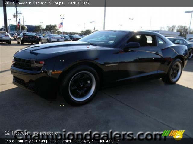 2012 Chevrolet Camaro LS Coupe in Black