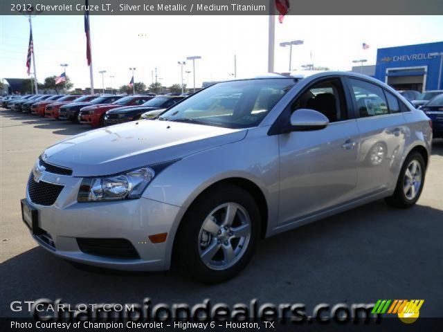 2012 Chevrolet Cruze LT in Silver Ice Metallic