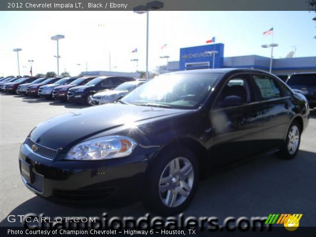 2012 Chevrolet Impala LT in Black