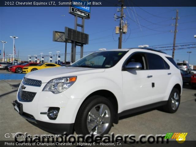 2012 Chevrolet Equinox LTZ in Summit White
