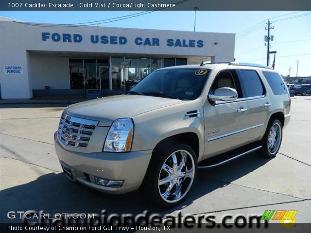 2007 Cadillac Escalade  in Gold Mist
