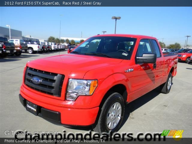 2012 Ford F150 STX SuperCab in Race Red