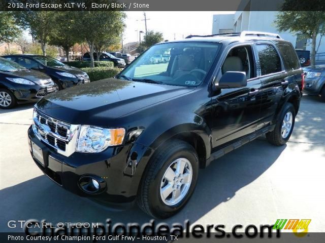 2012 Ford Escape XLT V6 in Ebony Black