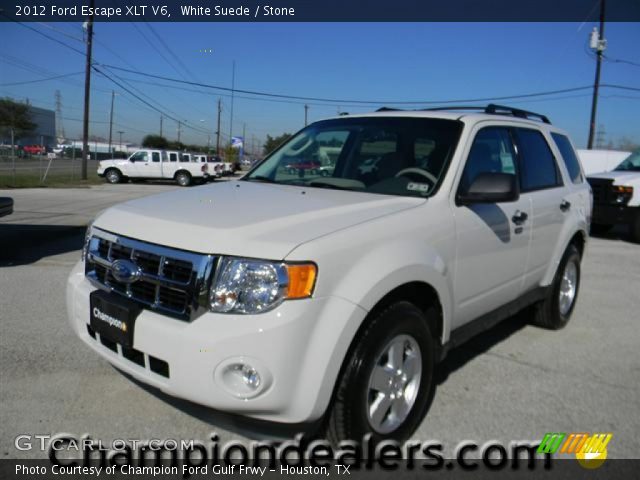 2012 Ford Escape XLT V6 in White Suede