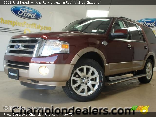 2012 Ford Expedition King Ranch in Autumn Red Metallic