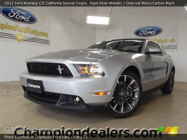2012 Ford Mustang C/S California Special Coupe in Ingot Silver Metallic