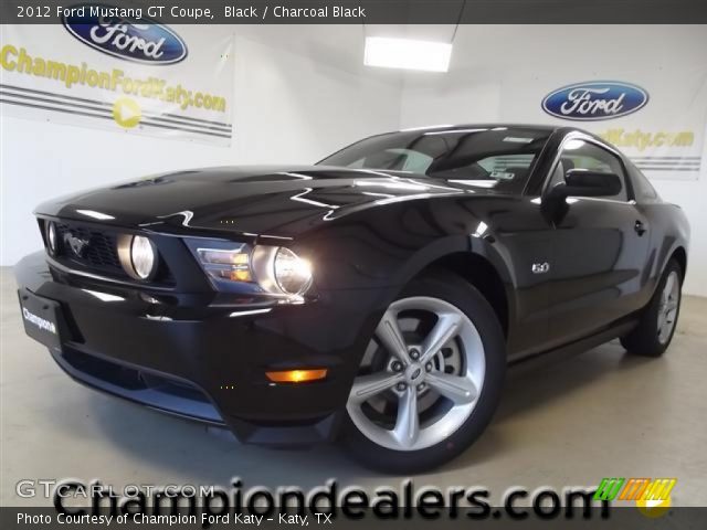 2012 Ford Mustang GT Coupe in Black