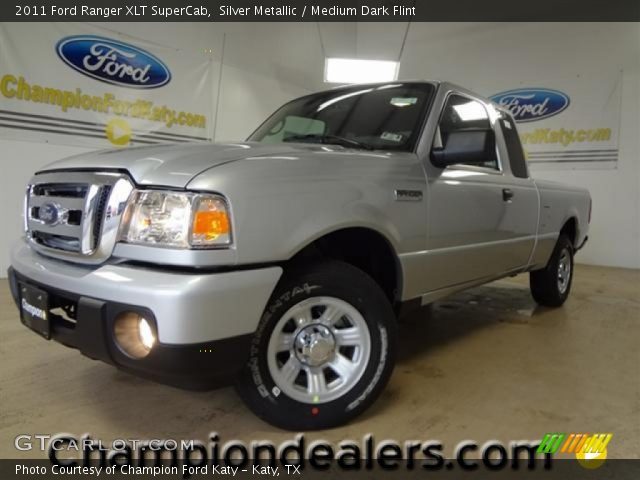 2011 Ford Ranger XLT SuperCab in Silver Metallic