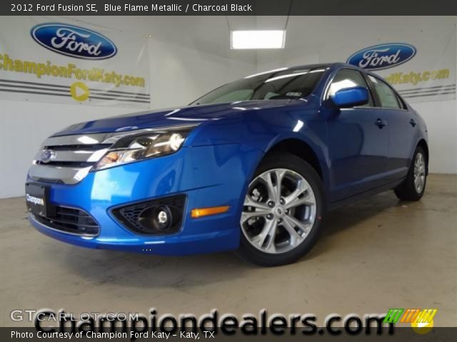 2012 Ford Fusion SE in Blue Flame Metallic