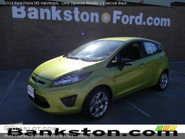 2012 Ford Fiesta SES Hatchback in Lime Squeeze Metallic