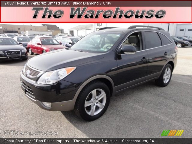 2007 Hyundai Veracruz Limited AWD in Black Diamond