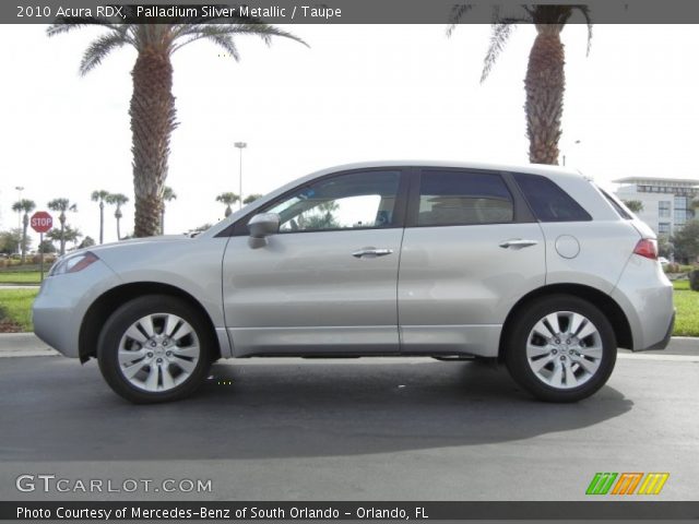 2010 Acura RDX  in Palladium Silver Metallic