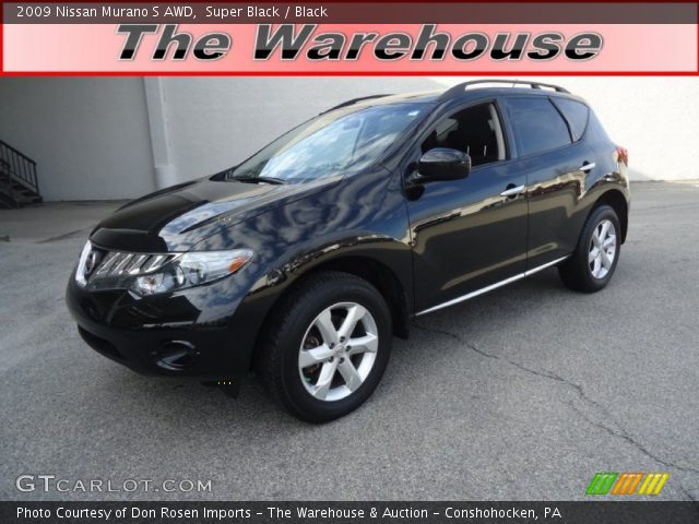 2009 Nissan Murano S AWD in Super Black