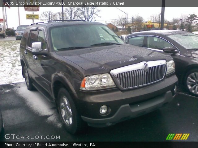 2005 Lincoln Aviator Luxury AWD in Charcoal Beige Metallic