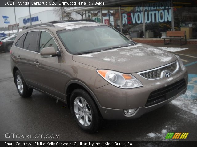 2011 Hyundai Veracruz GLS in Driftwood Metallic