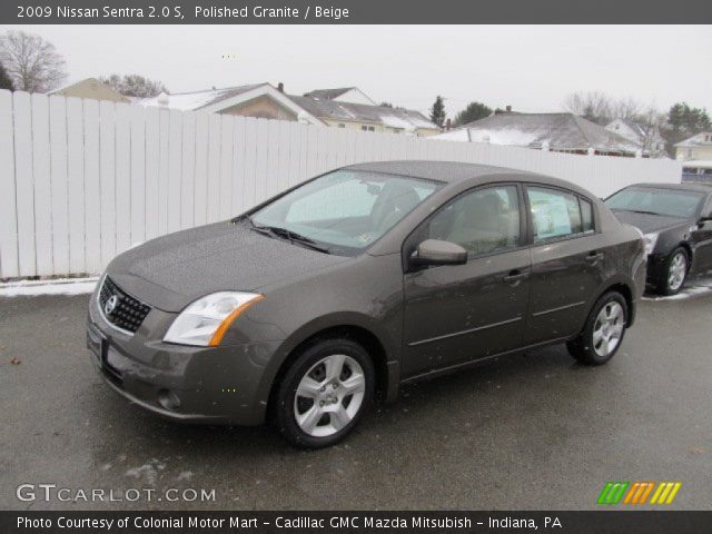 2009 Nissan Sentra 2.0 S in Polished Granite