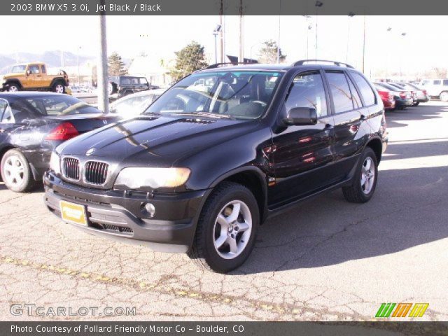 2003 BMW X5 3.0i in Jet Black