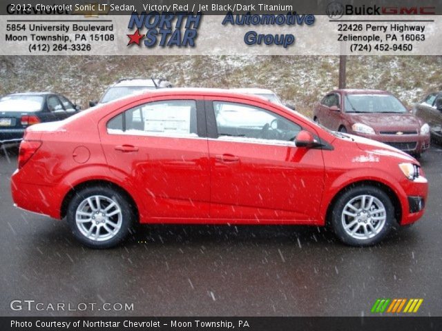 2012 Chevrolet Sonic LT Sedan in Victory Red