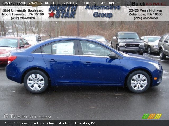 2012 Chevrolet Cruze LS in Blue Topaz Metallic