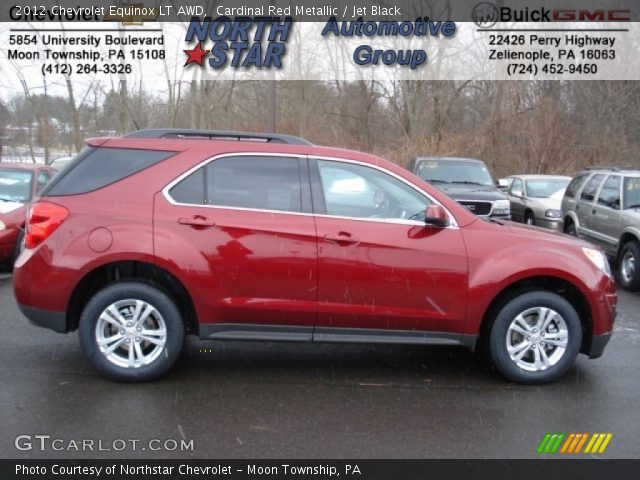 2012 Chevrolet Equinox LT AWD in Cardinal Red Metallic