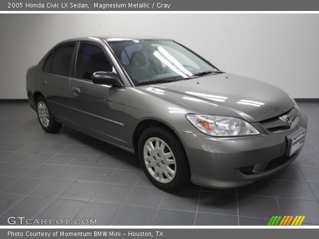 2005 Honda Civic LX Sedan in Magnesium Metallic