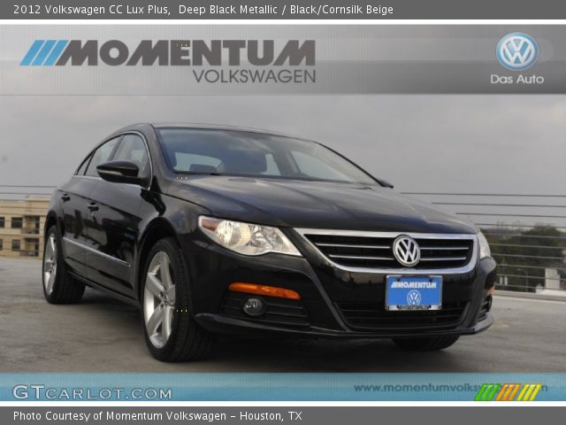 2012 Volkswagen CC Lux Plus in Deep Black Metallic