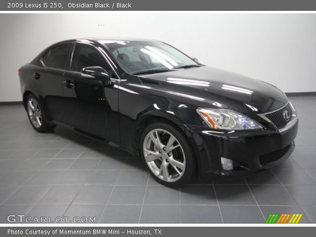 2009 Lexus IS 250 in Obsidian Black