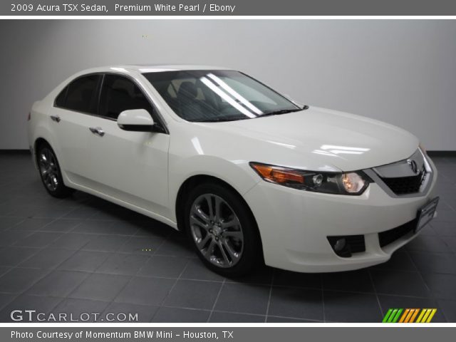 2009 Acura TSX Sedan in Premium White Pearl