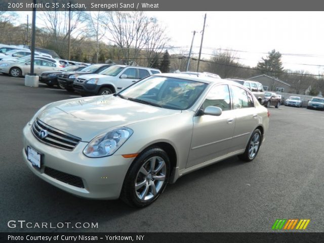 2005 Infiniti G 35 x Sedan in Serengeti Sand