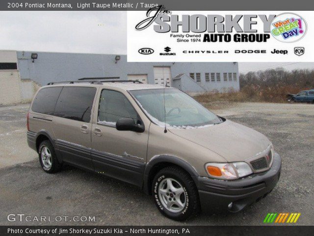 2004 Pontiac Montana  in Light Taupe Metallic
