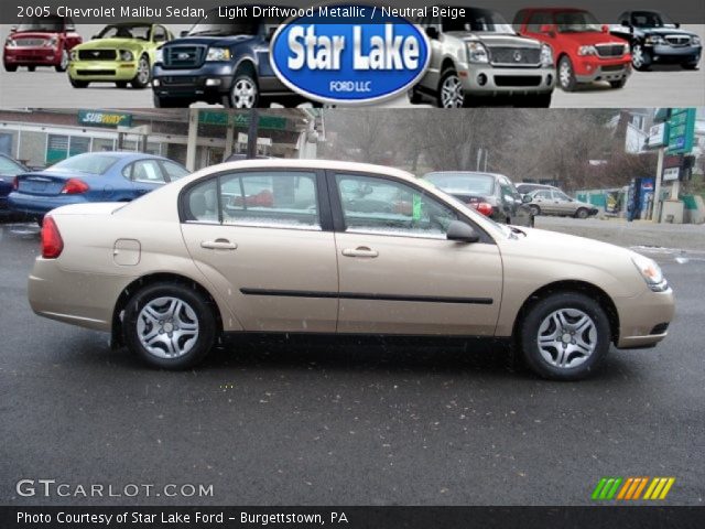 2005 Chevrolet Malibu Sedan in Light Driftwood Metallic